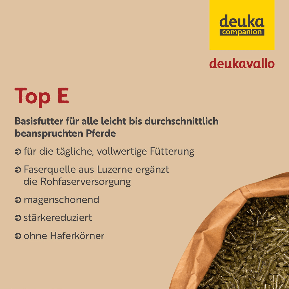 Deukavallo Top E - Basis Pferdefutter