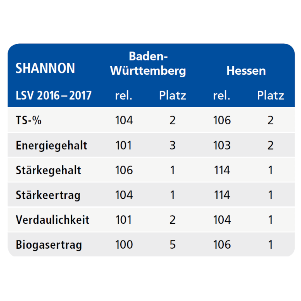 DSV Saatmais Silomais Körnermais SHANNON ca. S 300 | ca. K 300