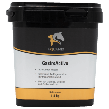 Equanis GastroActive – Pferd Ergänzungsfutter Magengeschwüre 